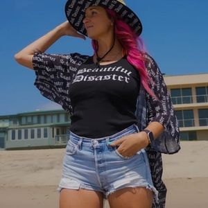 Beautiful disaster kimono